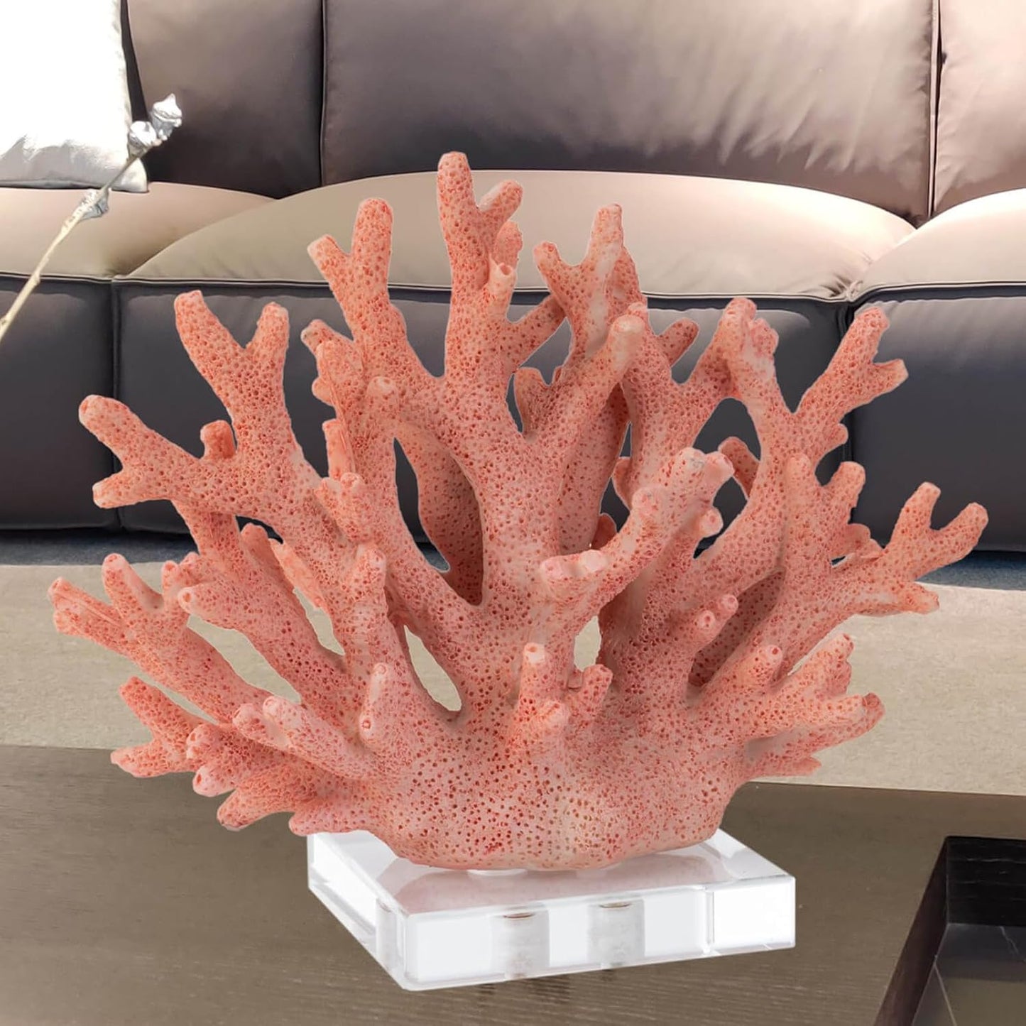 Faux Coral Reef Resin Sculpture