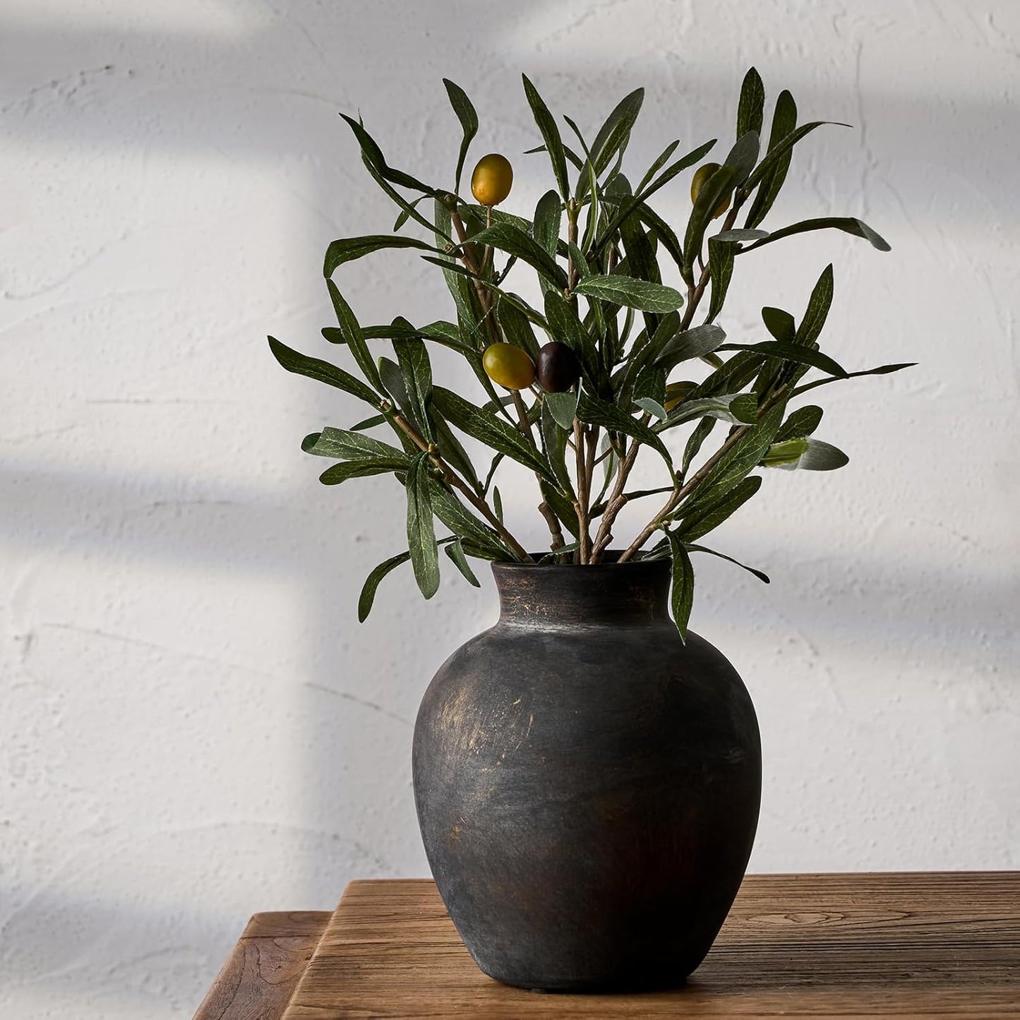 Vintage Style Rustic Ceramic Vase