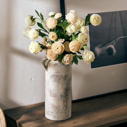 Long Jar Terracotta Vase