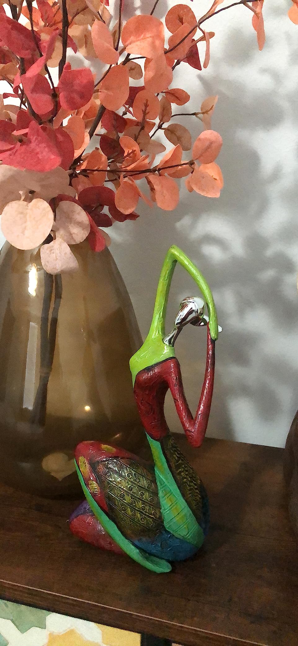 Abstract Yoga Art Statue