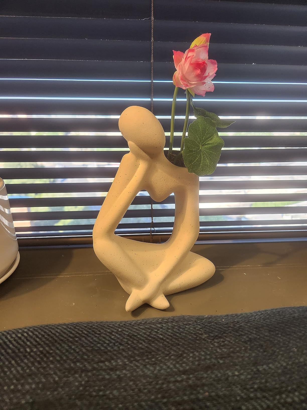 Ceramic Thinker Flower Vase