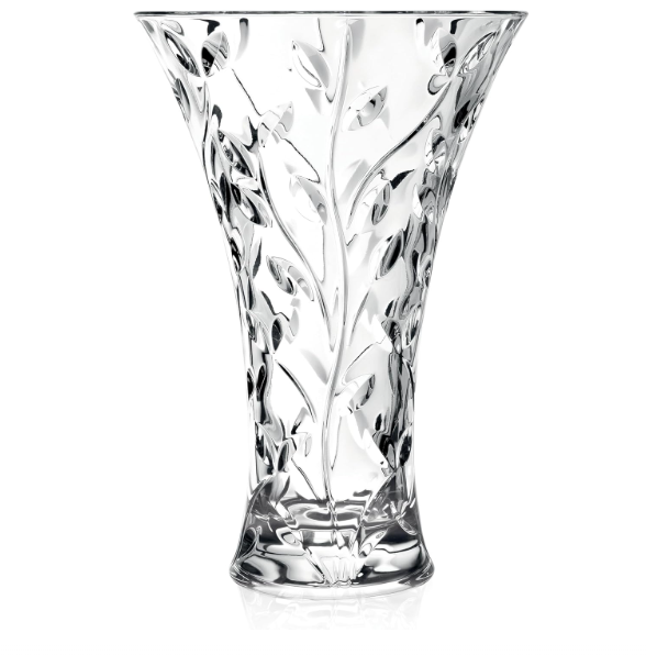 Crystal Laurus Vase