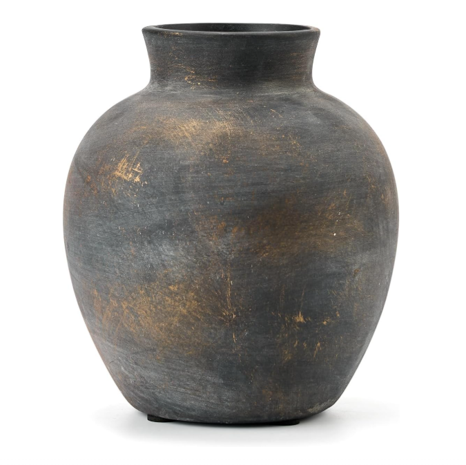 Vintage Style Rustic Ceramic Vase