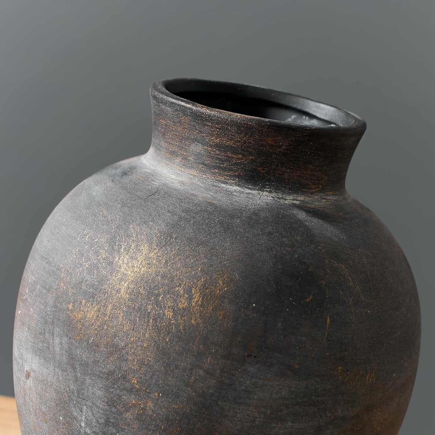 Vintage Style Rustic Ceramic Vase