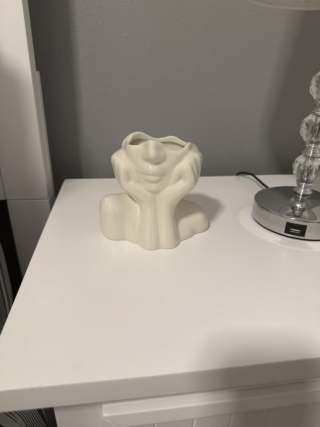 Face Vase Ceramic Vase