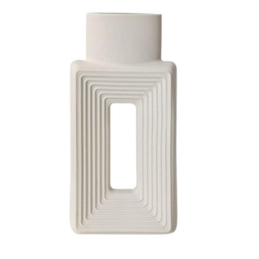 Minimalist Square Boho Style Vases Set