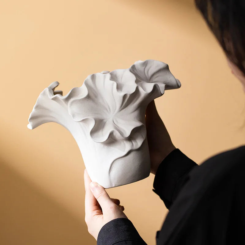 Handmade Terrarium Flowerpot Ceramic Vase