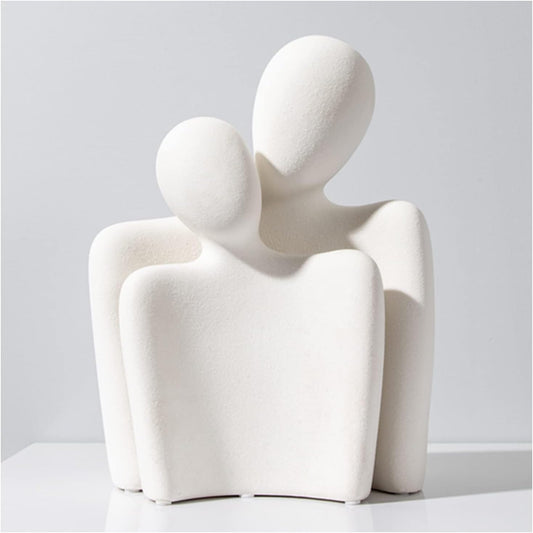 Hugging Couple Statue Sculpture