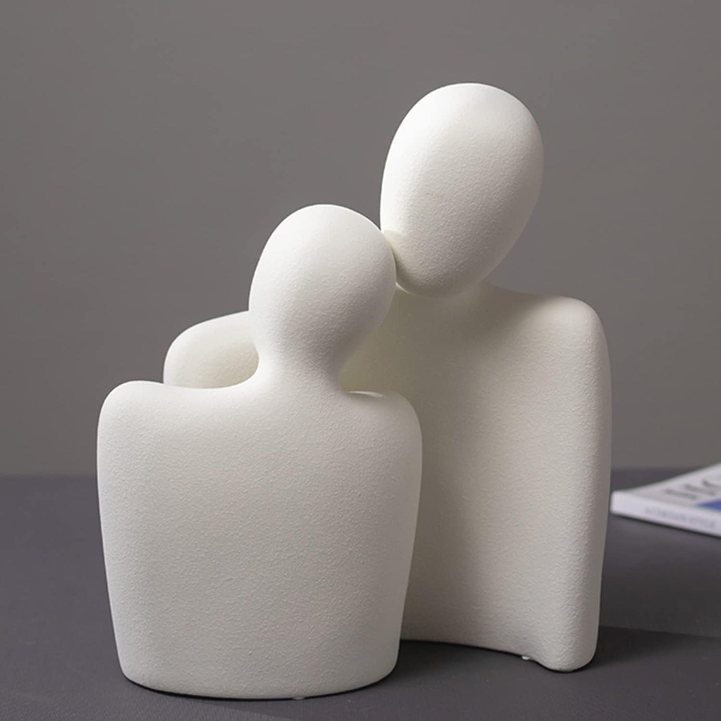 Hugging Couple Statue Sculpture