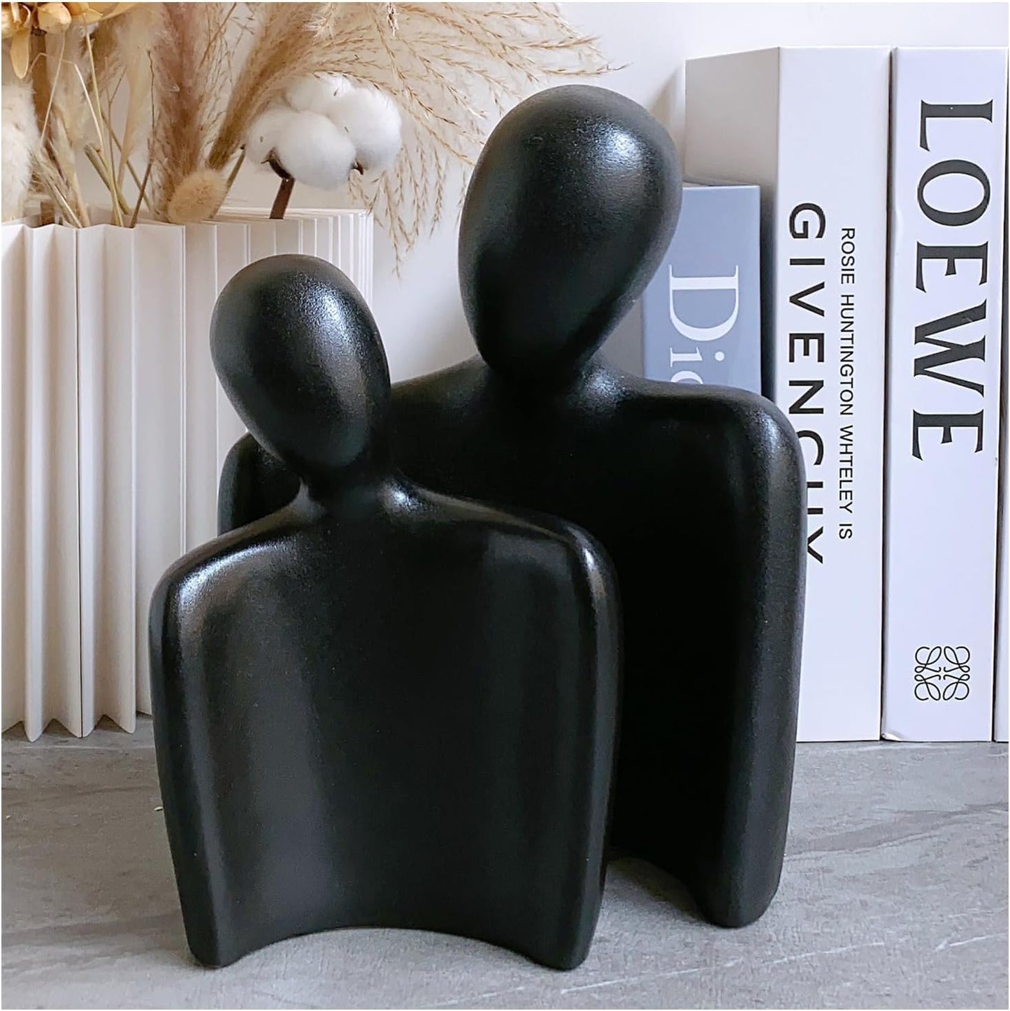 Hugging Couple Statue Sculpture