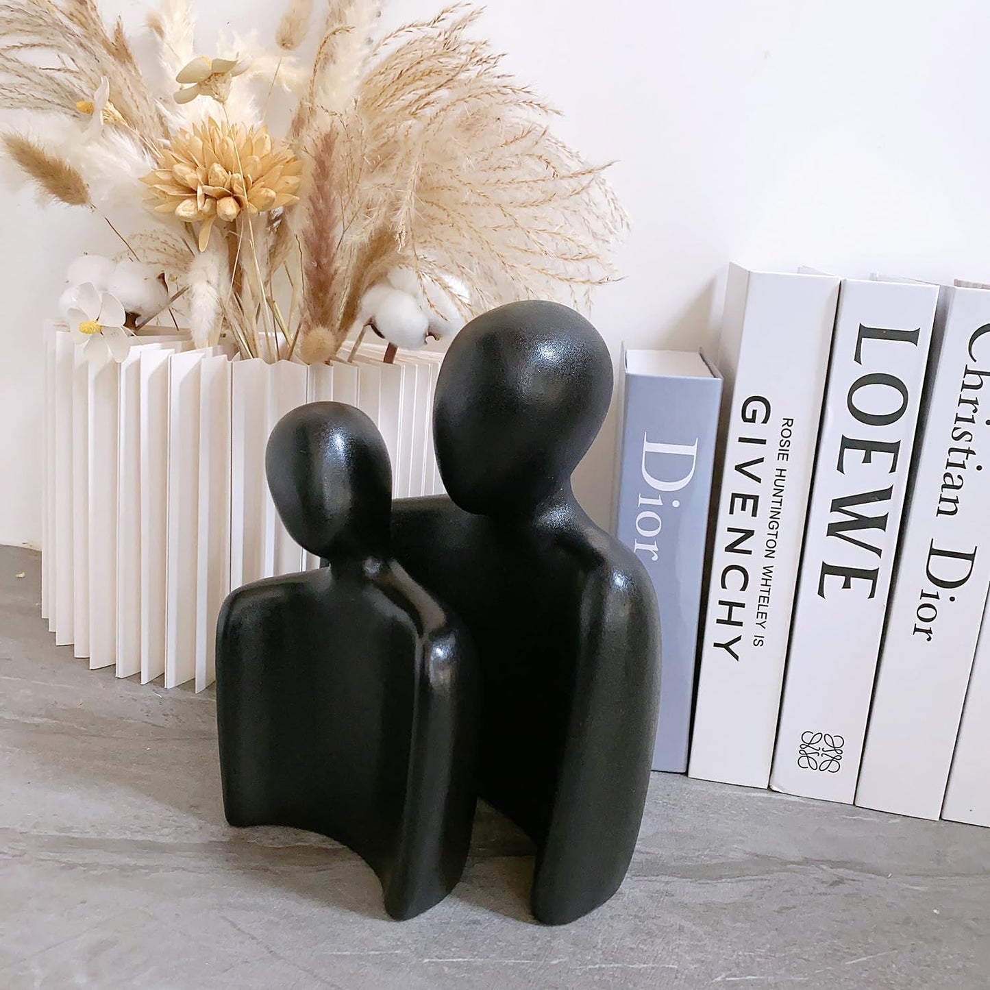 Hugging Couple Statue Sculpture