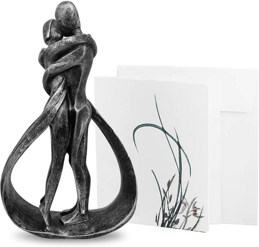 Resin Couple Romantic Sculpture