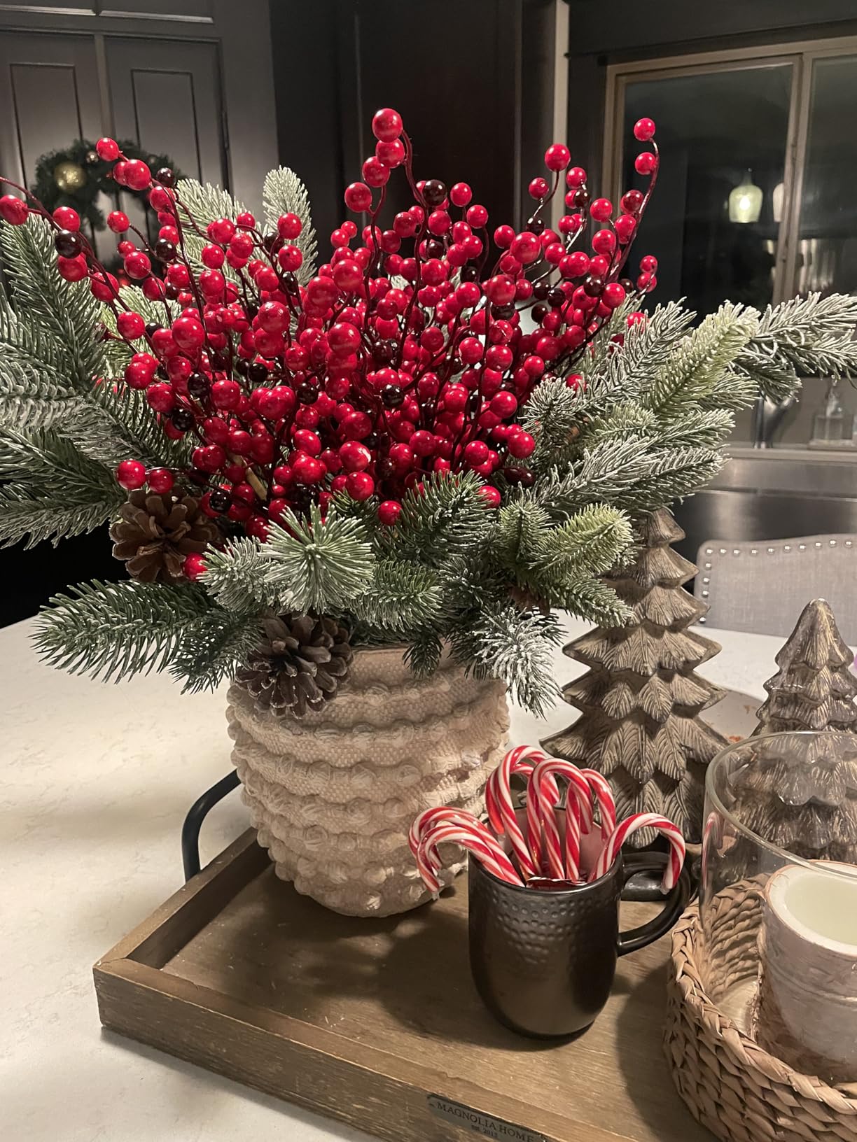 Rope Knots Boho Ceramic Vase