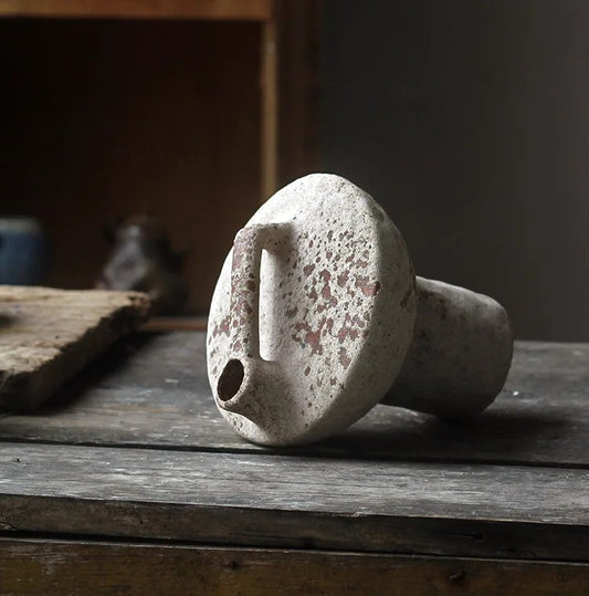 Rough Wabi-Sabi Pottery Vase