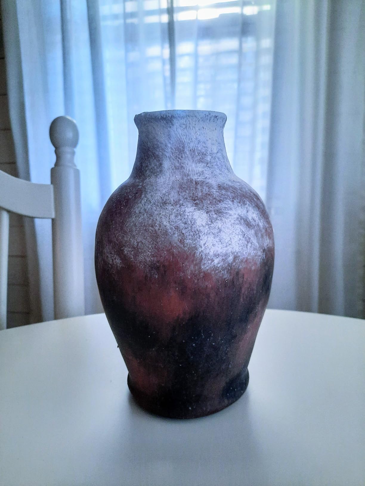 Rustic Terracotta Hues Ceramic Vase