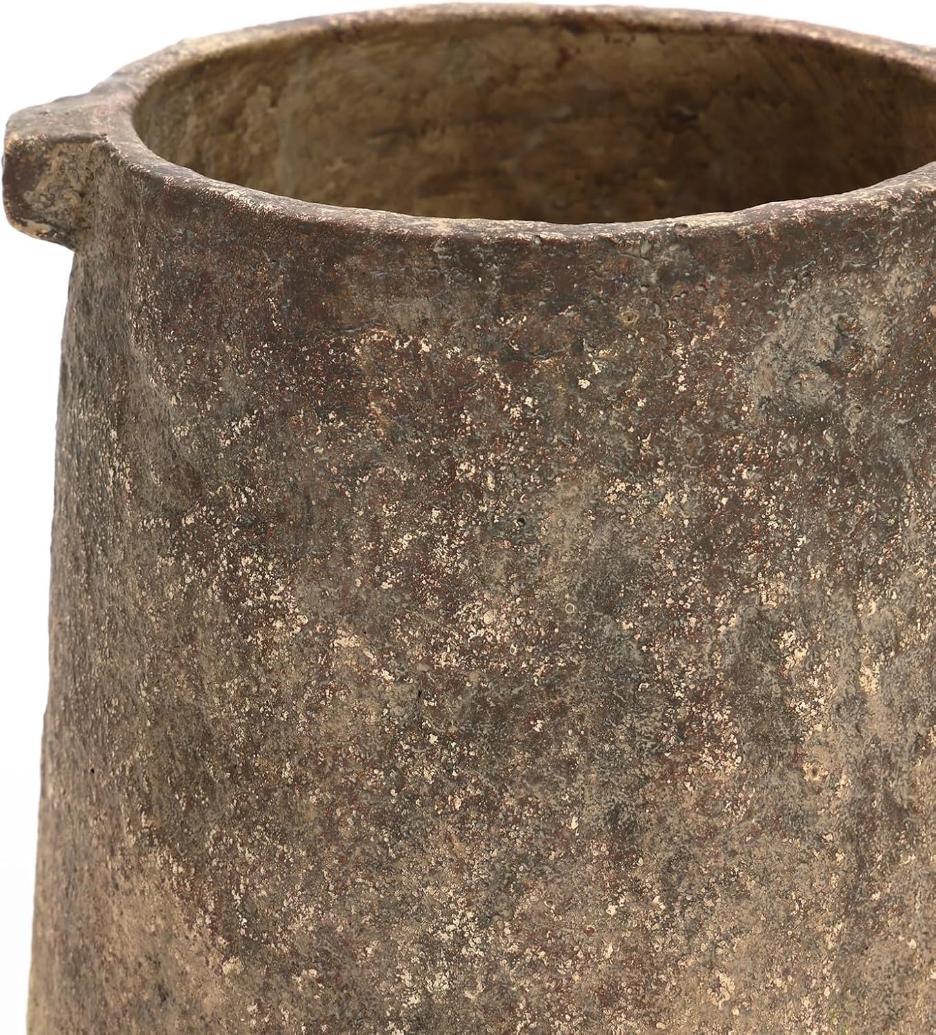 Rustic Vintage Cement Flower Vase