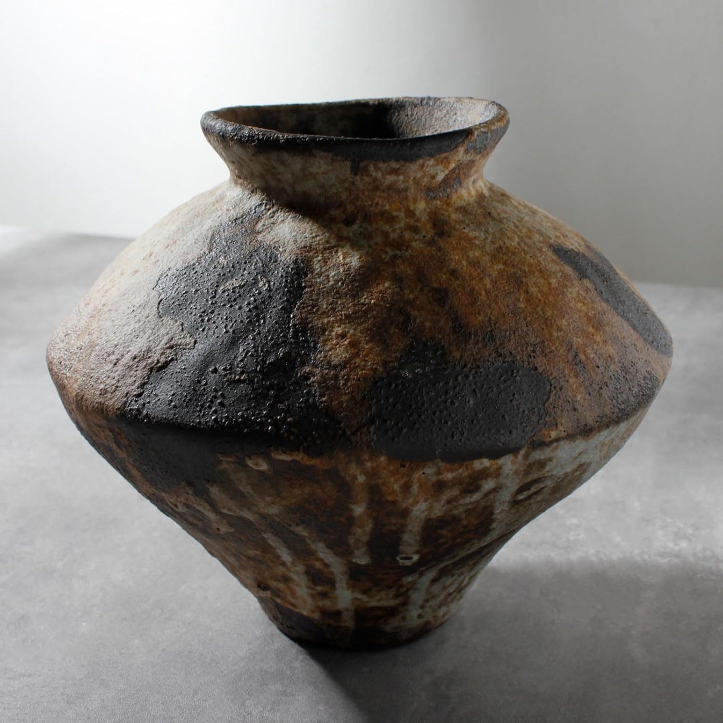 Rusty Wabi Sabi Ceramic Vase