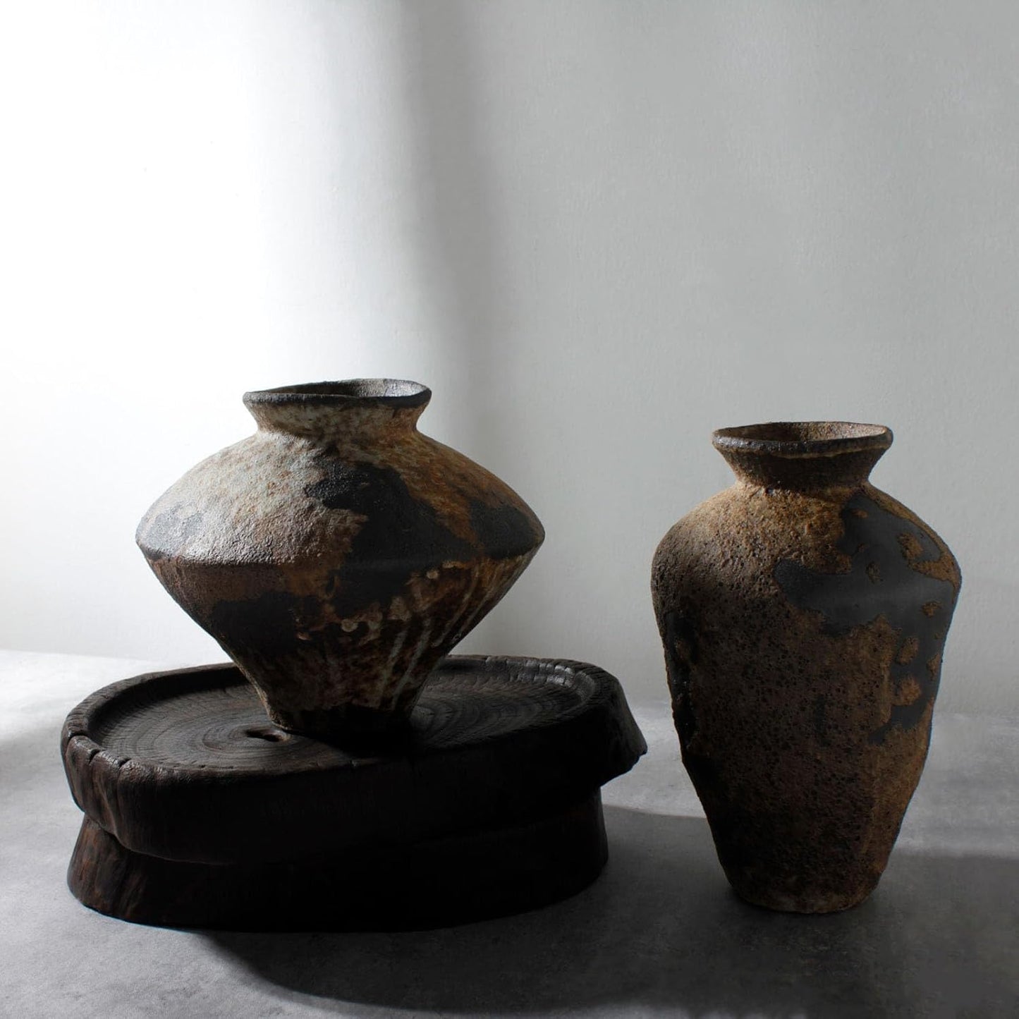 Rusty Wabi Sabi Ceramic Vase