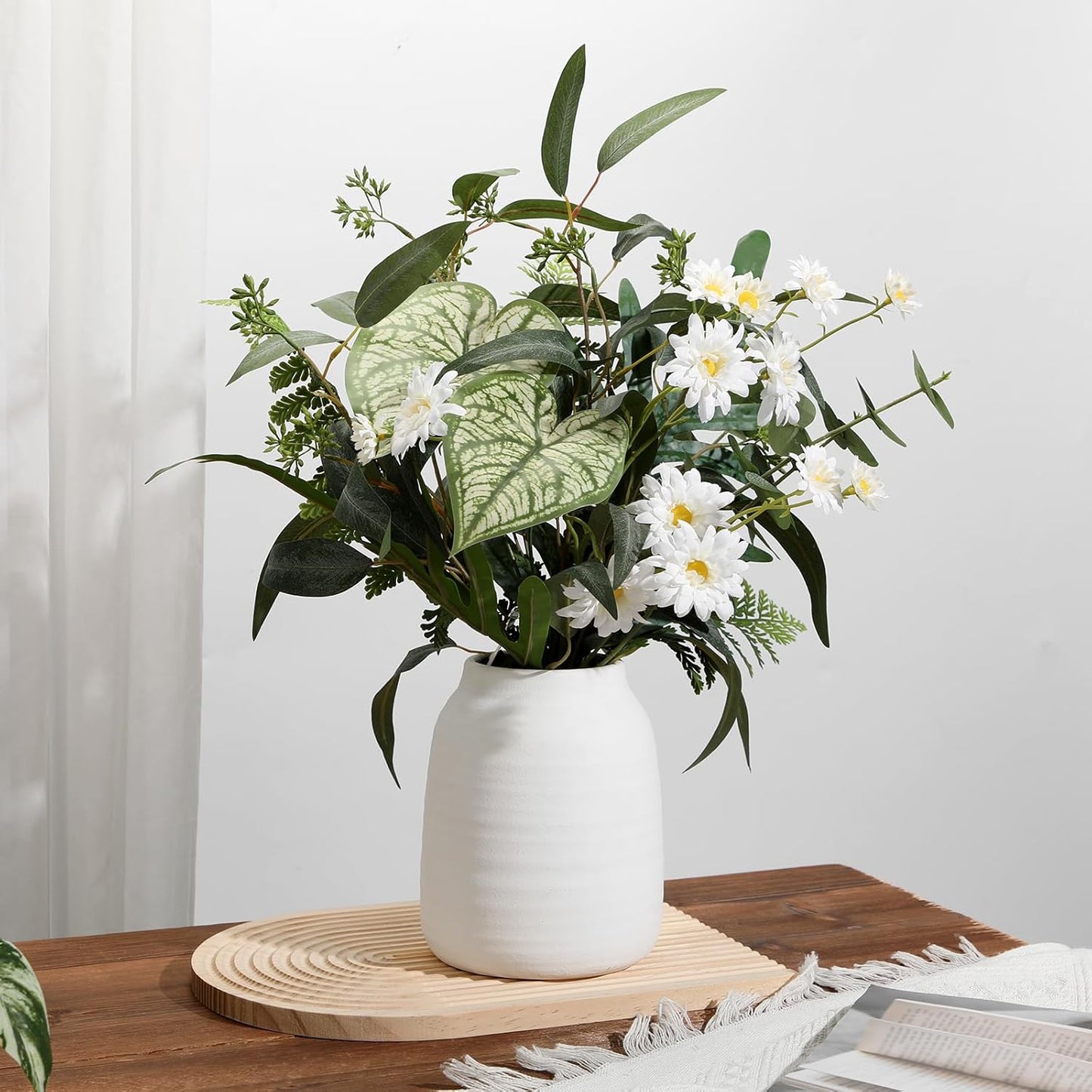 Wide Opening Minimalist Ceramic Vase