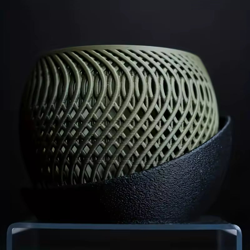Woven Texture Orchid Planter